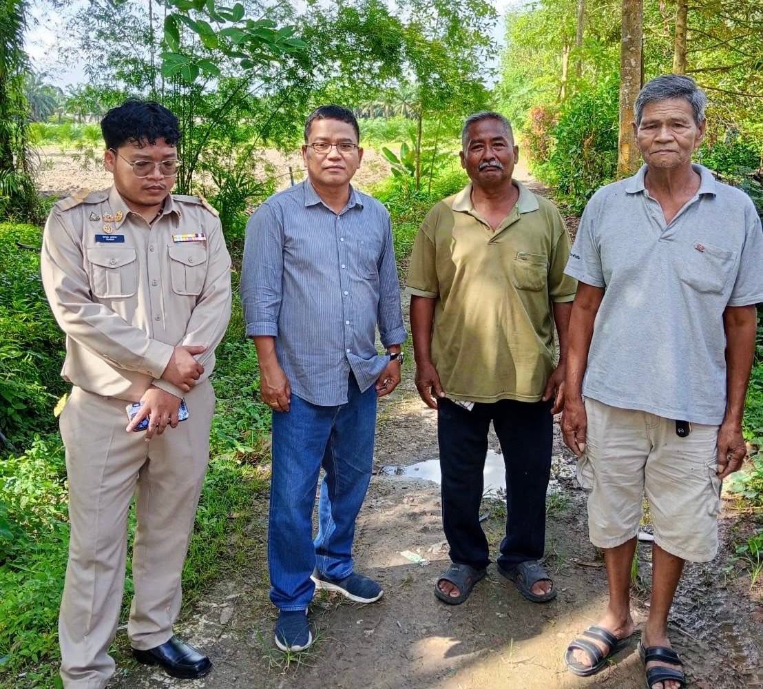 ดร.เสกสรร ริยาพันธ์ นายกเทศมนตรีตำบลควนศรี พร้อมด้วยนายธนายุต เกตุทอง วิศวกรโยธา และเจ้าหน้าที่กองช่าง ลงพื้นที่สำรวจเพื่อนำข้อมูลเข้าจัดทำแผนโครงการบุกเบิกถนนหมู่ที่ 1 บ้านควนมหาชัย เชื่อมกับถนนสายใน อ.เวียงสระ และซอยตรงข้าม
